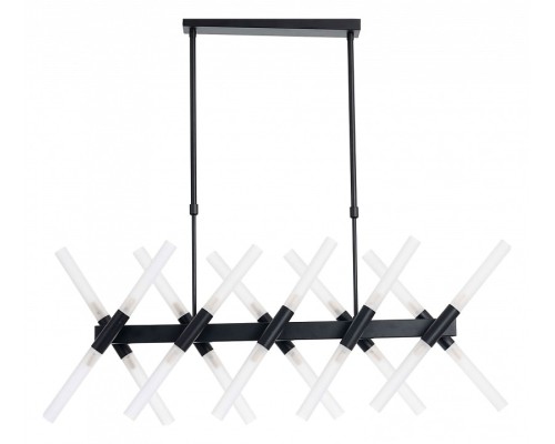 Люстра на штанге LUMINA DECO Alford LDP 6036-20 BK