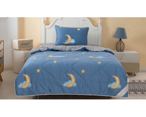 Постельное белье с одеялом детское Moon