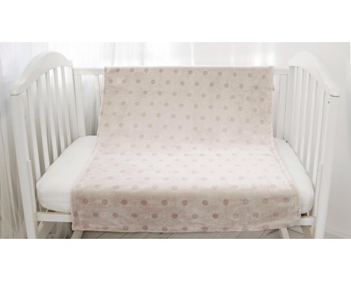 Плед (100х140 см) Горох