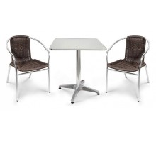 Набор уличный LFT-3099B/T3125-60x60 Brown 2Pcs