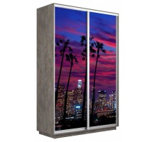 Шкаф-купе Экспресс Фото дуо 1014 1400x450x2400