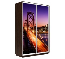 Шкаф-купе Экспресс Фото дуо 1007 1200x450x2200