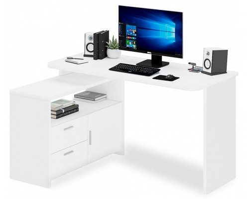 Стол письменный Домино Lite СКЛ-ПРЯМ130Р+ТБЛ