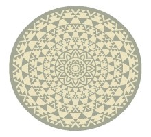 Ковер интерьерный (160x160 см) Essenza