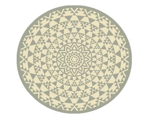 Ковер интерьерный (160x160 см) Essenza