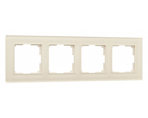 Рамка на 4 поста Werkel Favorit молочный W0041141
