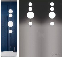 Подвесной светильник iLedex Omega 10678P/4-20W-3000K BK-WH