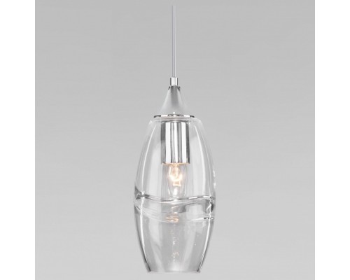 Подвесной светильник Eurosvet Lotus 50222/1 прозрачный