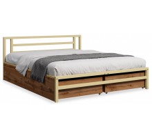 Кровать двуспальная Титан