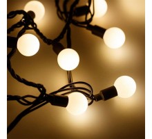 Гирлянда нить [10 м] Ball ARD-BALL-CLASSIC-D23-10000-BLACK-80LED WARM (230V, 3.5W)