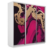 Шкаф-купе Экспресс Фото трио 1005 2400x600x2200