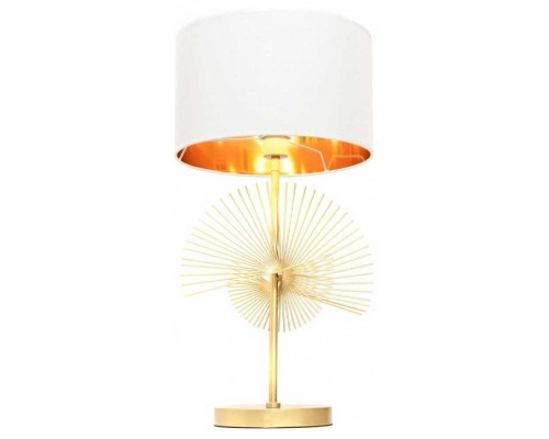 Настольная лампа декоративная LUMINA DECO Fonti LDT 5534 GD+WT