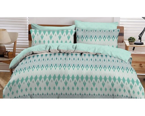 Постельное белье полутораспальное Satin de Luxe Геометрис