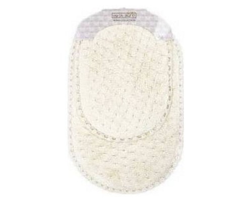 Набор из 2 ковриков для ванной Zelda S.304крем