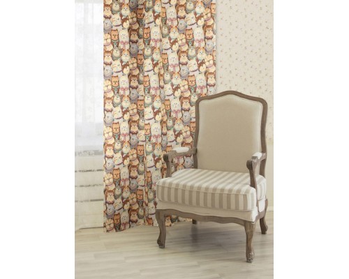 Портьера (100x290 см) 2 шт. Minou