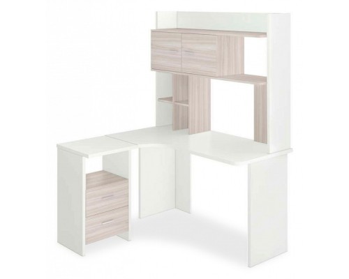 Стол компьютерный Домино Lite СКЛ-Угл130+НКЛХ-130 БЕК ЛЕВ