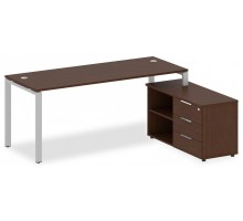 Стол письменный Metal System БП.РС-СТС-2.5 (R)
