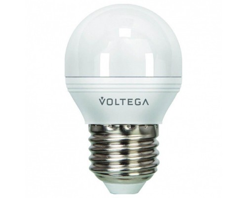 Лампа светодиодная Voltega Simple E27 6Вт 2800K