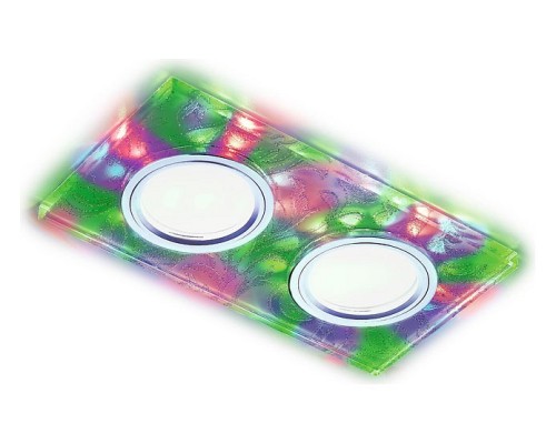 Встраиваемый светильник Ambrella Led S234 S234/2 W/CH/M