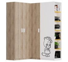 Шкаф платяной Юниор Оранжевая Корова