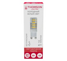 Лампа светодиодная Thomson G9 G9 5Вт 6500K TH-B4241