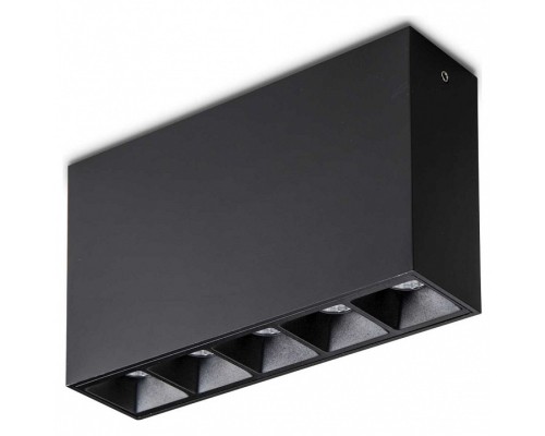 Накладной светильник Ideal Lux Lika LIKA 12,5W 4000K SURFACE BK