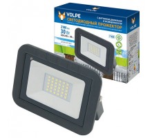 Настенный прожектор Volpe ULF-Q512 ULF-Q512 30W/DW SENSOR IP65 220-240B BLACK картон