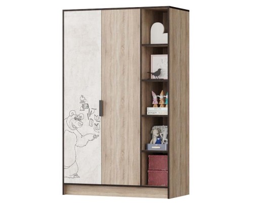 Шкаф комбинированный Маша и медведь Loft