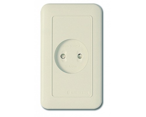 Розетка без заземления Imex 70 Wide Ivory WSN 1221