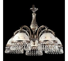 Подвесная люстра Eurosvet Lourence 22823/5 античная бронза