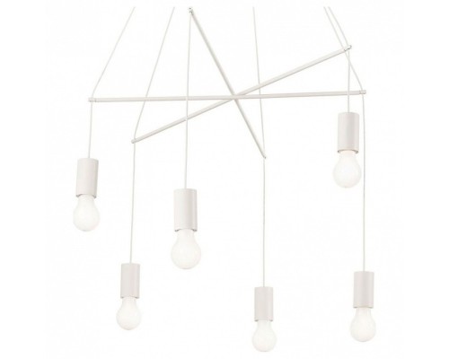 Подвесная люстра Ideal Lux Pop POP SP6 BIANCO