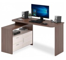 Стол письменный Домино Lite СКЛ-ПРЯМ130Р+ТБЛ