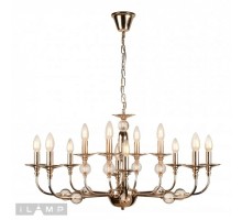 Подвесная люстра iLamp Aura 1030-8+4GD