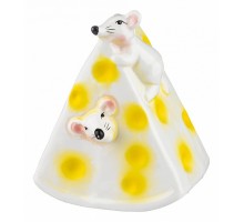 Копилка (9.5x7.5x11.2 см) Мышка В Сыре 117-315