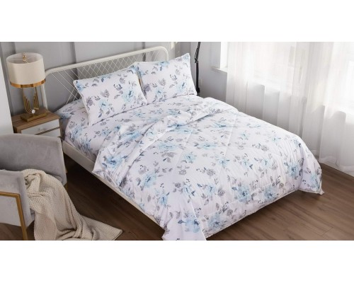 Постельное белье с одеялом семейное Люсиль №18