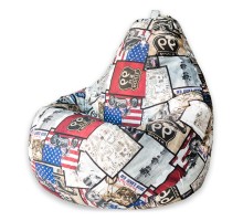 Кресло-мешок Трасса Жаккард L