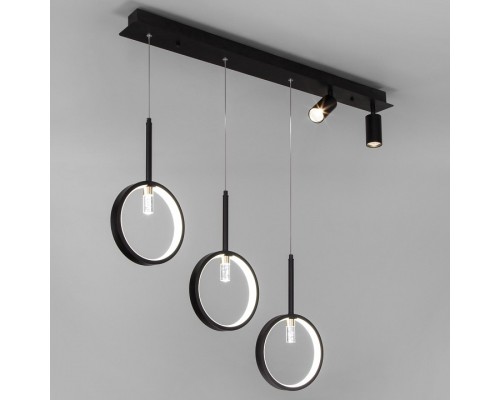 Подвесной светильник Eurosvet Verge 90249/5 черный