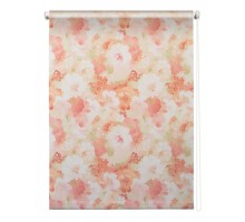 Штора рулонная (70x175 см) Пионы