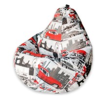 Кресло-мешок Ягуар Жаккард L