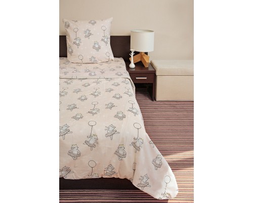 Постельное белье полутораспальное Маленький котенок
