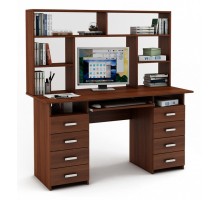 Стол компьютерный Лайт-9К СН