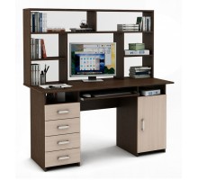 Стол компьютерный Лайт-8К СН