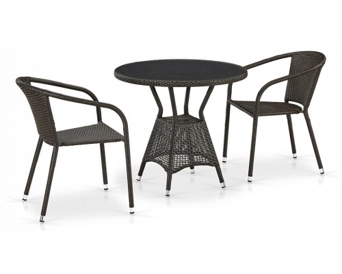 Набор уличный T707ANS/Y137C-W53 2Pcs Brown