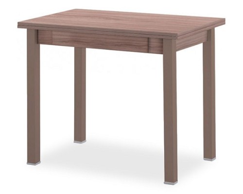 Стол обеденный раскладной прямая ножка с ящиком