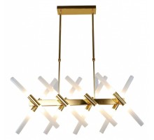 Люстра на штанге LUMINA DECO Alford LDP 6036-16 GD