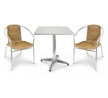 Набор уличный LFT-3099A/T3125-60x60 Cappuccino 2Pcs