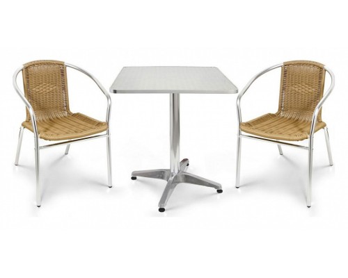 Набор уличный LFT-3099A/T3125-60x60 Cappuccino 2Pcs