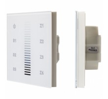 Панель-диммера сенсорная встраиваемая Arlight SR-2300 SR-2300TS-IN White (DALI, DIM)