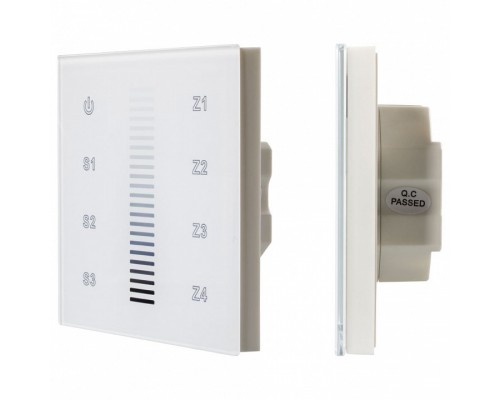 Панель-диммера сенсорная встраиваемая Arlight SR-2300 SR-2300TS-IN White (DALI, DIM)