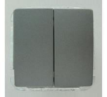 Выключатель двухклавишный без рамки Imex 1122L 1122L-S320